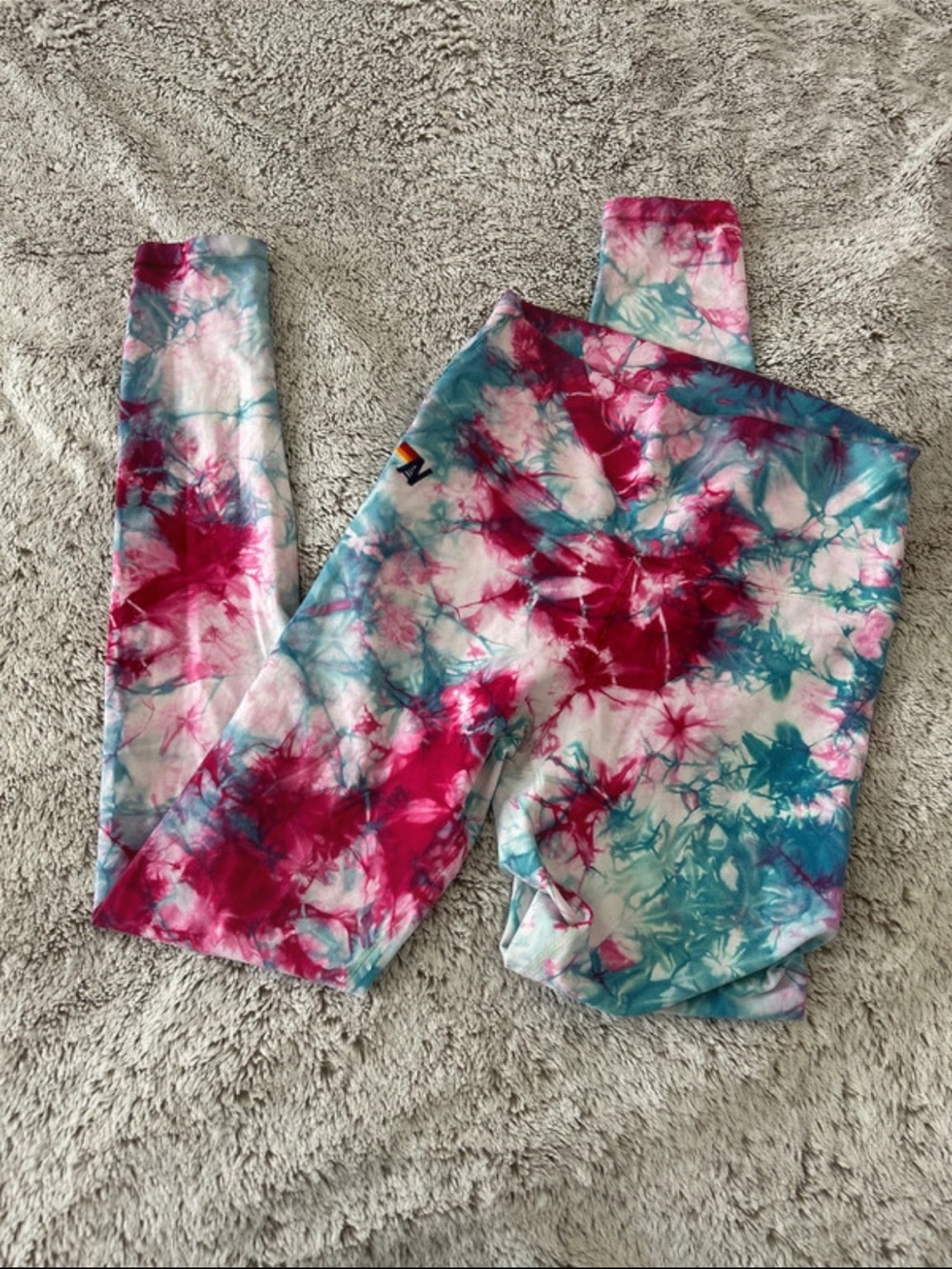 Aviator Nation Tie-Dye Leggings